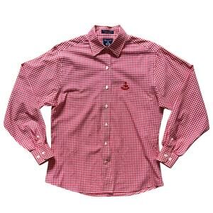 Faconnable Red/White Shirt | Size S
